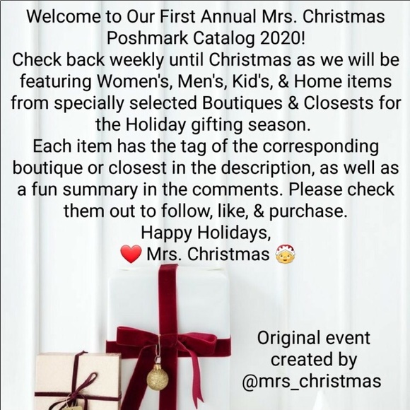 Featured in 🎁 Mrs. Christmas catalogue 2020❤️🎁 - Picture 4 of 9